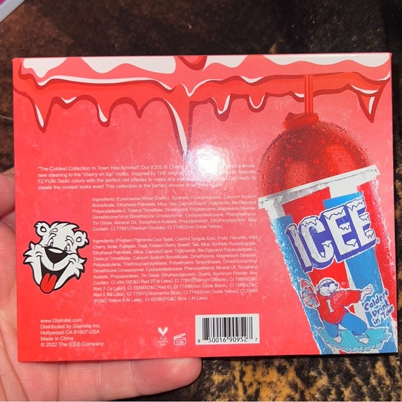 glamlite x cherry icee palette - Picture 3 of 6